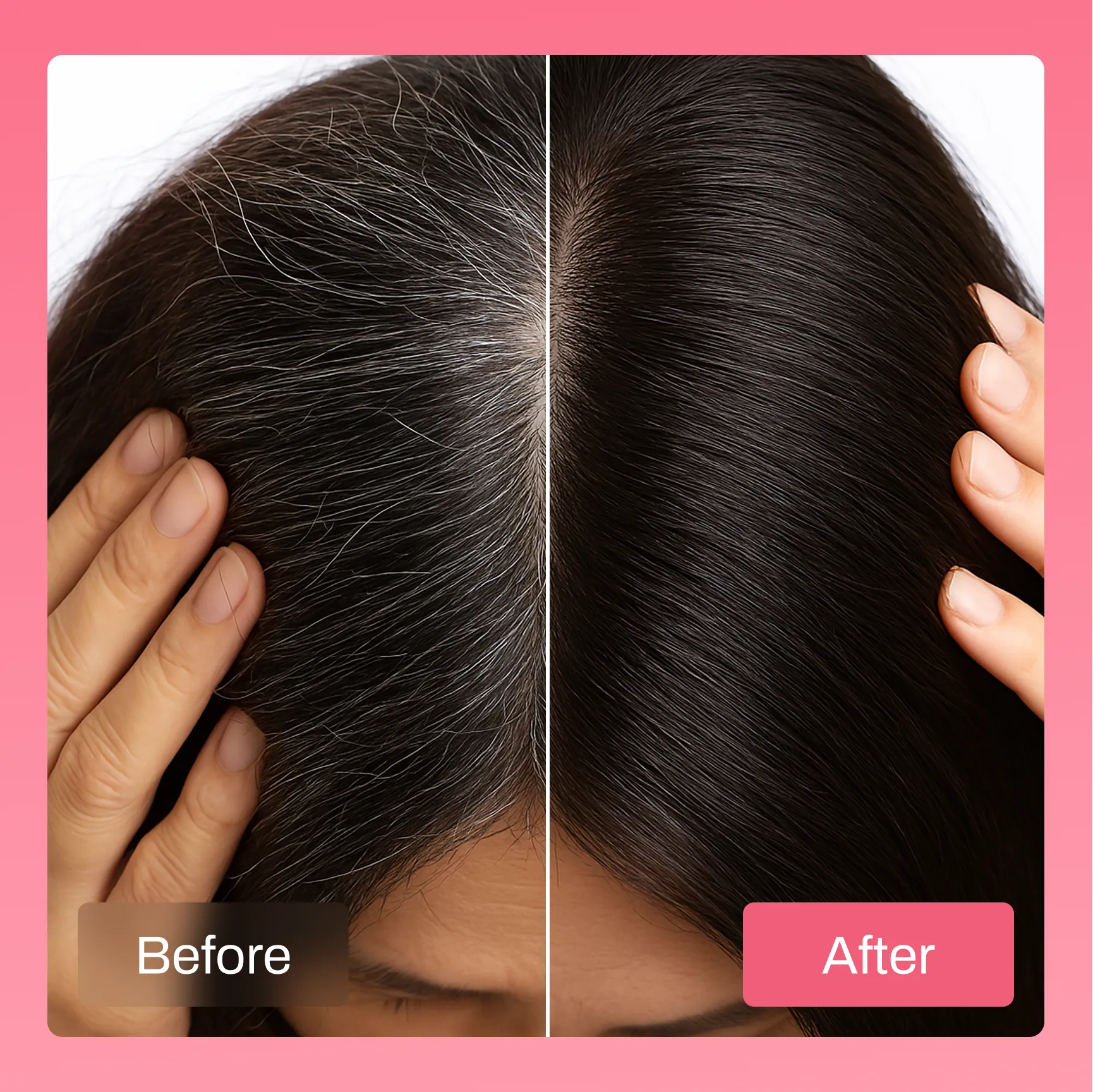 HairFiller Grå Täckning
